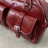 2ポケクロコ型押しボストンバッグ | non-hedge  | 詳細画像38 