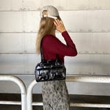 2ポケクロコ型押しボストンバッグ | non-hedge  | 詳細画像5 