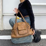 合成皮革ボストンバッグ | non-hedge  | 詳細画像1 