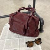 ボルドー | 合成皮革ボストンバッグ | non-hedge 