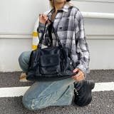 合成皮革ボストンバッグ | non-hedge  | 詳細画像8 