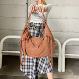 フェイクスウェードフリンジバッグ | non-hedge | 詳細画像23