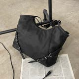 ブラック | ソフト合成皮革ムラトートバッグ | non-hedge 