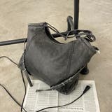 グレー | ソフト合成皮革ムラトートバッグ | non-hedge 