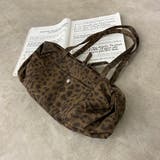 ブラウン | ヒョウ柄ボストンバッグ | non-hedge 