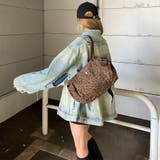 ヒョウ柄ボストンバッグ | non-hedge  | 詳細画像6 