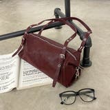 ボルドー | 合成皮革ボストンバッグ | non-hedge 