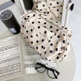 アイボリー | ドットボストンバッグ | non-hedge