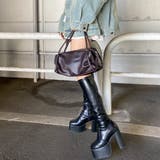 ブラック | スクエア2WAYボストンバッグ | non-hedge 