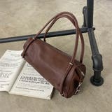 ブラウン | スクエア2WAYボストンバッグ | non-hedge 