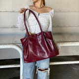 合成皮革サイドドロストトートバッグ | non-hedge  | 詳細画像4 