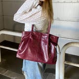 合成皮革サイドドロストトートバッグ | non-hedge  | 詳細画像6 