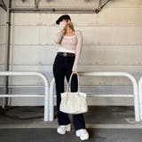 合成皮革サイドドロストトートバッグ | non-hedge  | 詳細画像8 