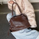 合成皮革スタッズボストンバッグ | non-hedge | 詳細画像28