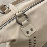 合成皮革スタッズボストンバッグ | non-hedge | 詳細画像45