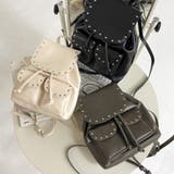 スタッズ合成皮革リュックサック | non-hedge  | 詳細画像1 