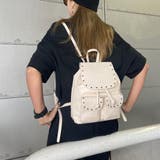 スタッズ合成皮革リュックサック | non-hedge  | 詳細画像14 