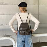 スタッズ合成皮革リュックサック | non-hedge  | 詳細画像20 