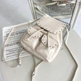 スタッズ合成皮革リュックサック | non-hedge  | 詳細画像23 