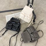 スタッズ合成皮革リュックサック | non-hedge  | 詳細画像27 