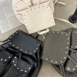 スタッズ合成皮革リュックサック | non-hedge  | 詳細画像28 