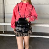 スタッズ合成皮革リュックサック | non-hedge  | 詳細画像4 