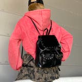 スタッズ合成皮革リュックサック | non-hedge  | 詳細画像9 