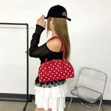 合成皮革ドットボストンバッグ | non-hedge  | 詳細画像24 