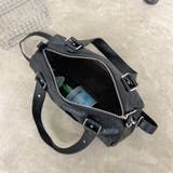 スタッズ型押し2WAYボストンバッグ | non-hedge | 詳細画像24