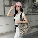 リバーシブルヒョウ柄トートバッグ | non-hedge | 詳細画像16