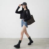 リバーシブルヒョウ柄トートバッグ | non-hedge | 詳細画像9