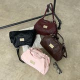 型押し合成皮革プレートボストンバッグ | non-hedge | 詳細画像23