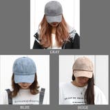 スエードロゴキャップ レディース ファッション | non-hedge  | 詳細画像20