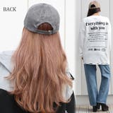 スエードロゴキャップ レディース ファッション | non-hedge  | 詳細画像5