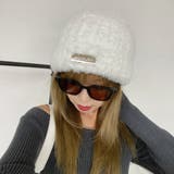 プレートシャギーニット帽 | non-hedge | 詳細画像9