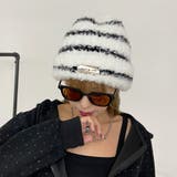 プレートシャギーニット帽 | non-hedge | 詳細画像29