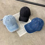 レース付きデニムキャップ | non-hedge  | 詳細画像19 