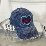 ブルー | ハートロゴ刺繍キャップ | non-hedge