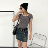 ニュアンススクエアバックルベルト | non-hedge | 詳細画像3