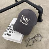 グレー | ロゴ刺繍キャップ | non-hedge 