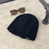 ブラック | リングダメージビーニー | non-hedge