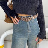 ヒョウ柄ベルト | non-hedge  | 詳細画像13 