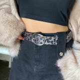 ヒョウ柄ベルト | non-hedge  | 詳細画像5 