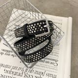 ブラック | スタッズベルト | non-hedge 