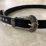 アンティーク風バックルスタッズベルト | non-hedge  | 詳細画像31 