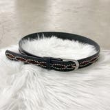 スタッズハラコヒョウ柄ベルト | non-hedge  | 詳細画像21 