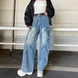 スタッズハラコヒョウ柄ベルト | non-hedge  | 詳細画像3 