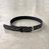 スタッズハラコヒョウ柄ベルト | non-hedge  | 詳細画像31 