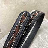スタッズハラコヒョウ柄ベルト | non-hedge  | 詳細画像35 