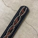 スタッズハラコヒョウ柄ベルト | non-hedge  | 詳細画像39 